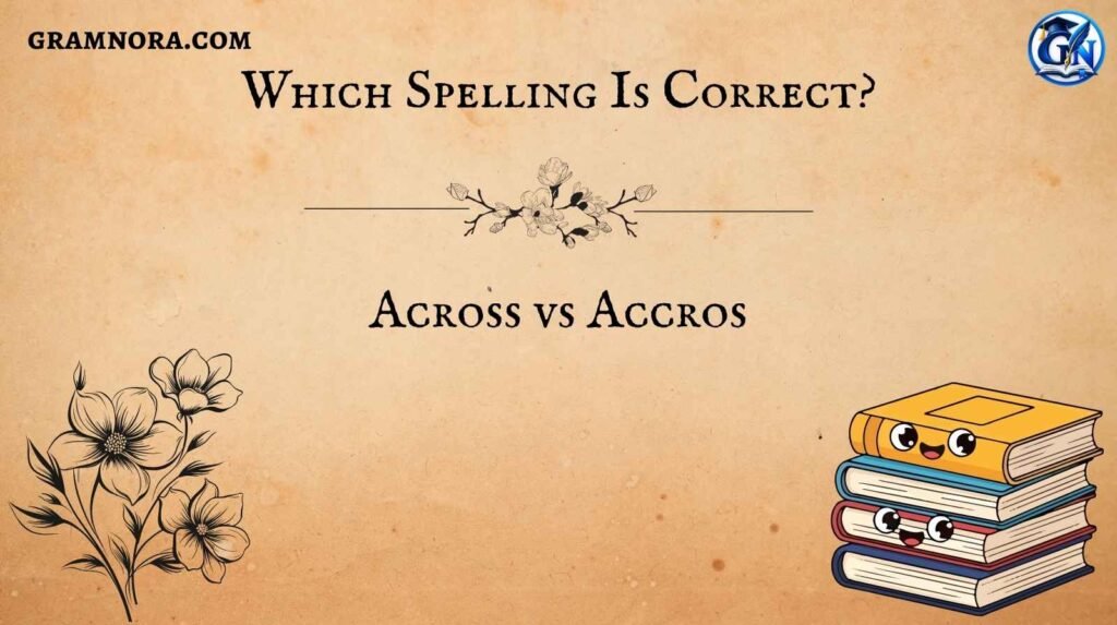 Across vs Accros