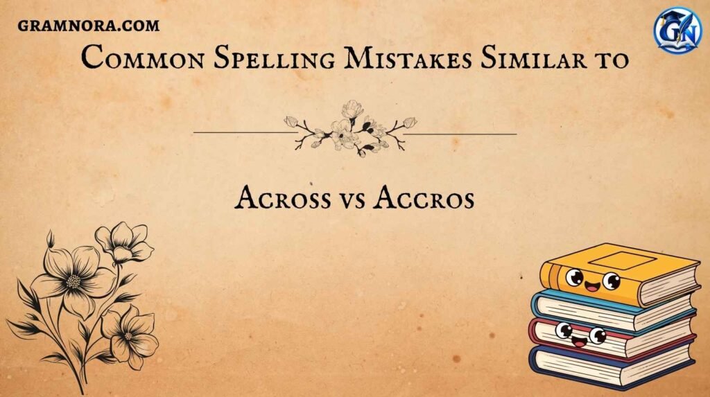 Across vs Accros