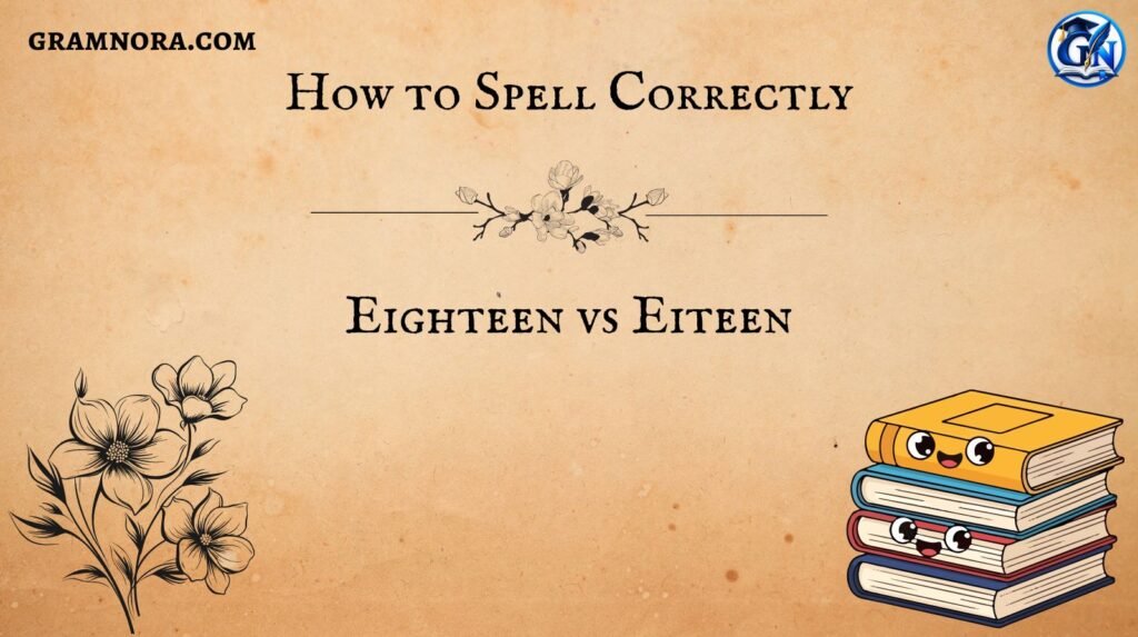 Eighteen vs Eiteen