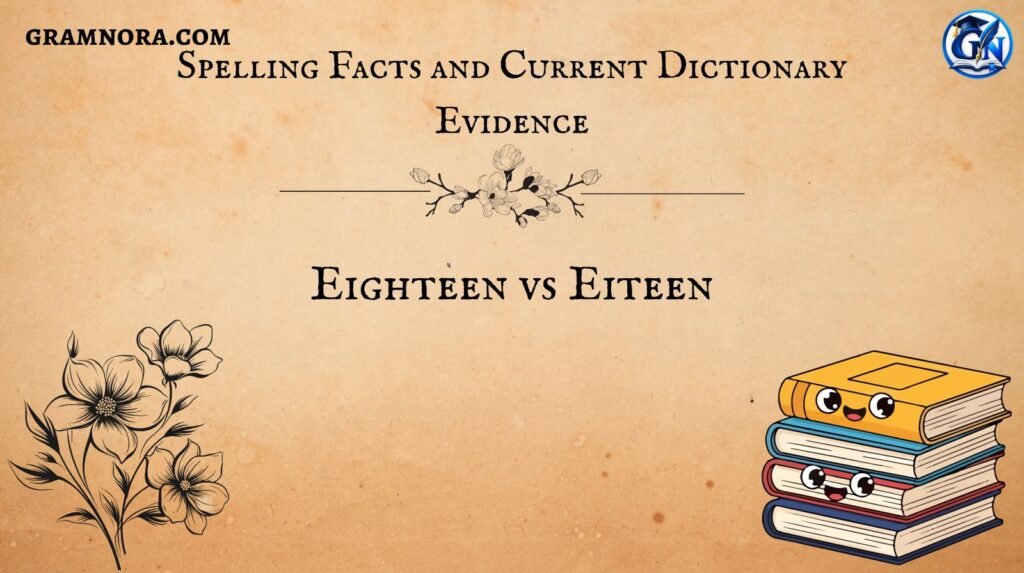 Eighteen vs Eiteen