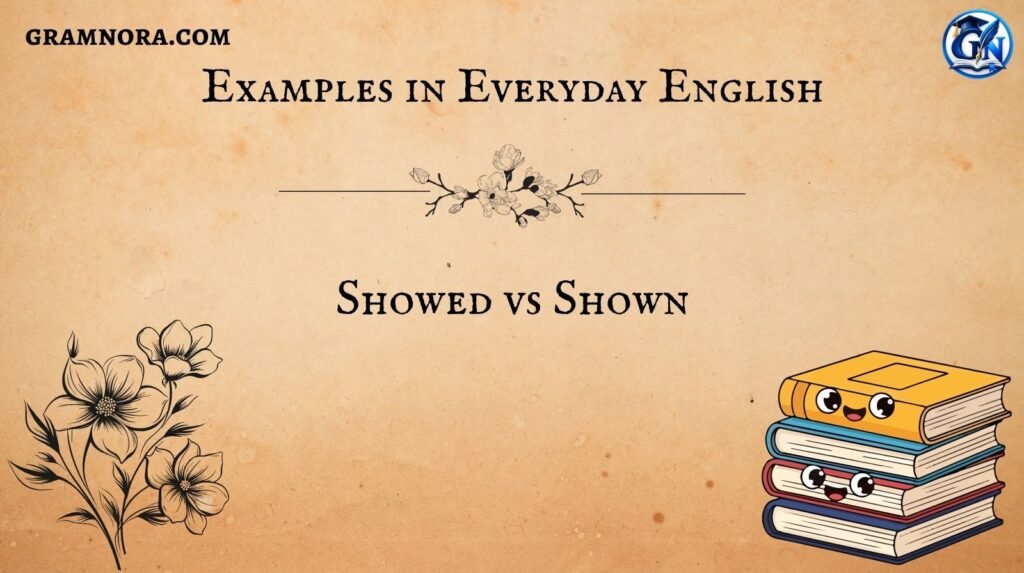 Examples in Everyday English
