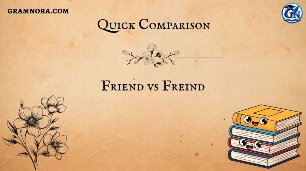 Friend vs Freind