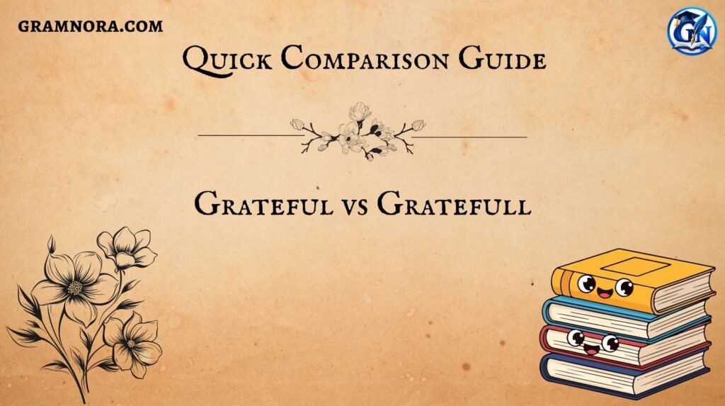 Grateful vs Gratefull