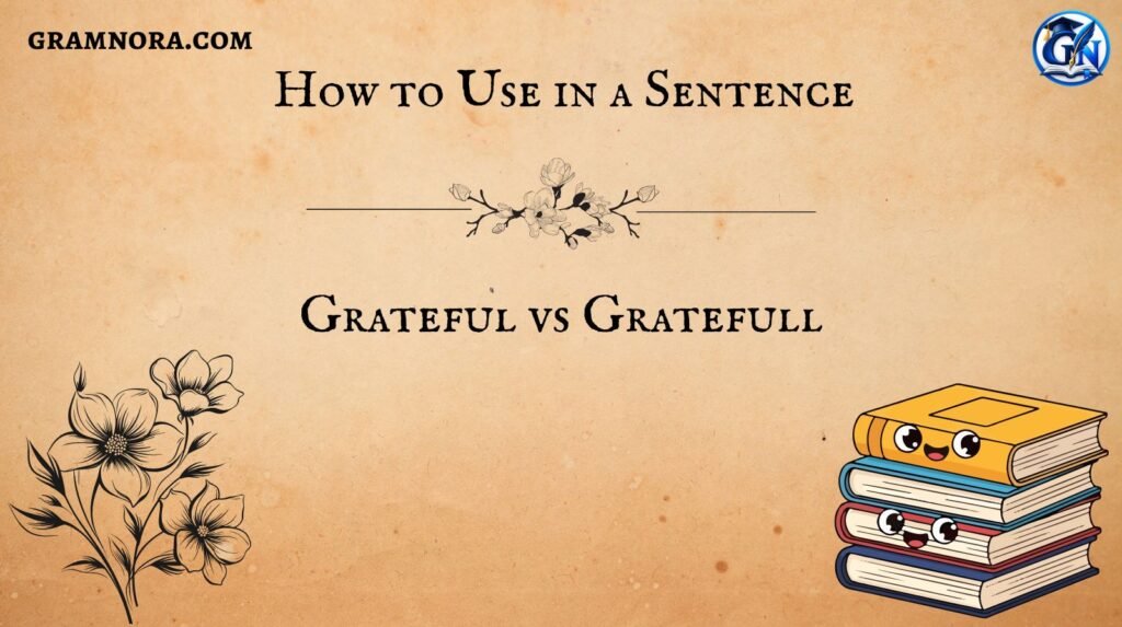 Grateful vs Gratefull