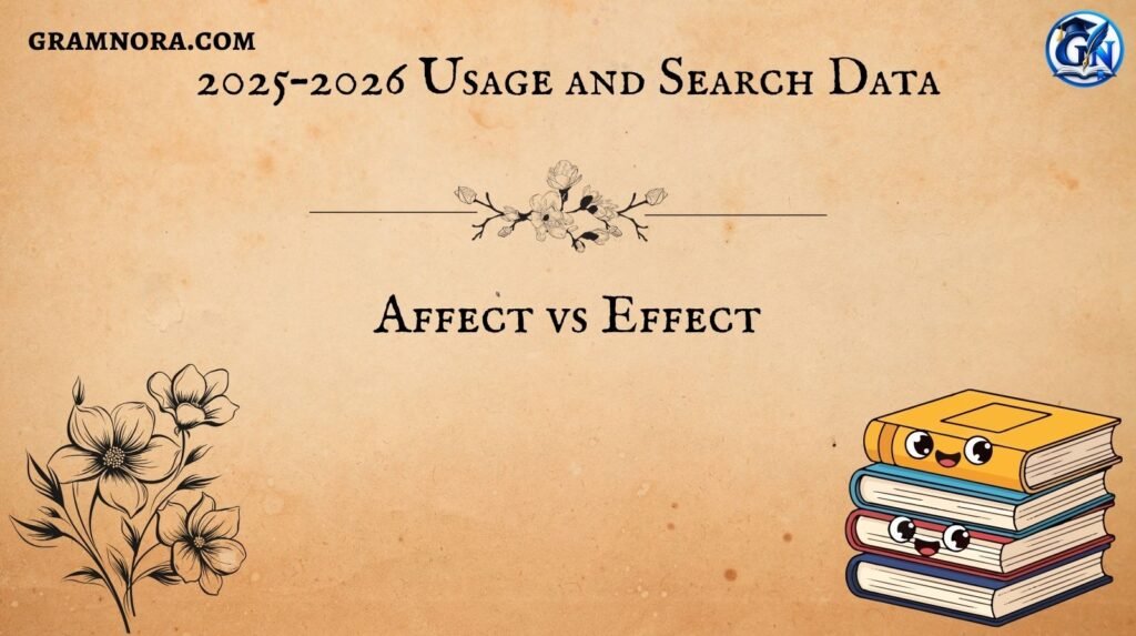 Affect vs Effect
