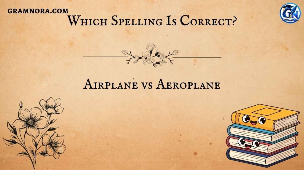 Airplane vs Aeroplane