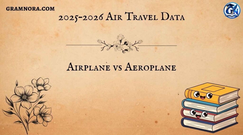 Airplane vs Aeroplane