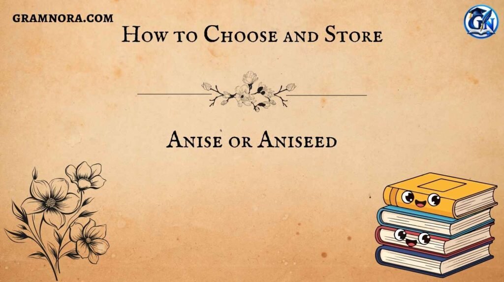 Anise or Aniseed