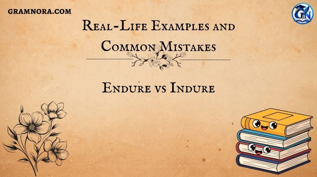 Endure vs Indure
