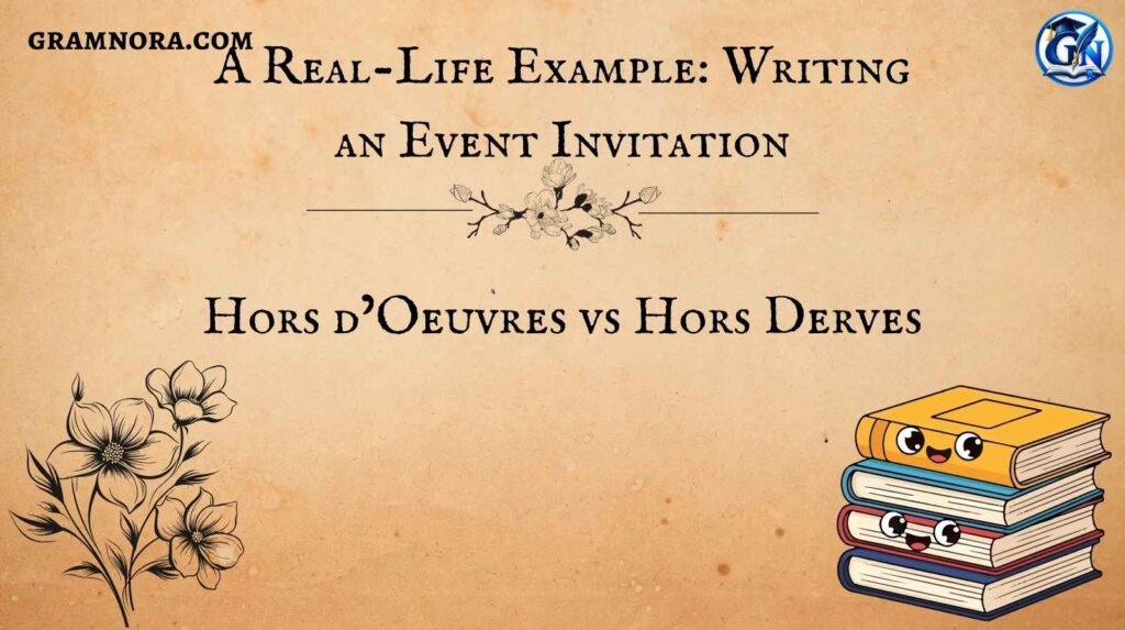 Hors d’Oeuvres vs Hors Derves