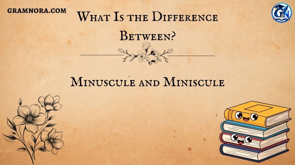 Minuscule and Miniscule