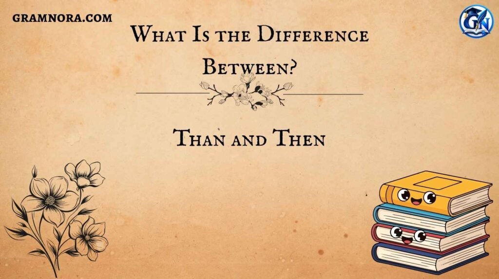Than and Then