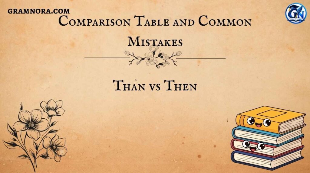 Than vs Then