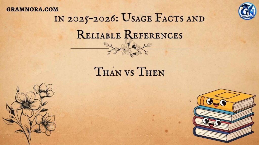 Than vs Then