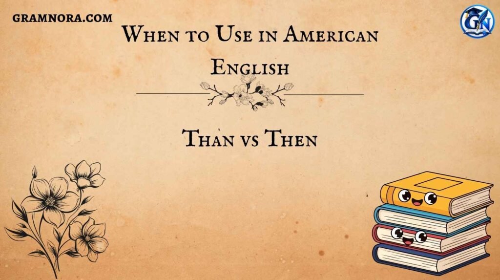 Than vs Then