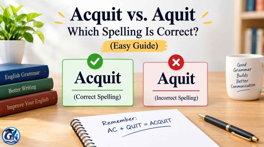 Acquit vs Aquit