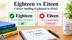 Eighteen vs Eiteen