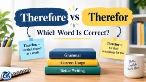 Therefore vs Therefor