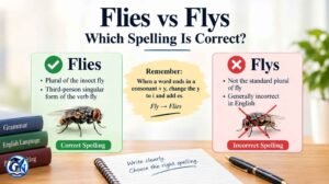 Flies vs Flys