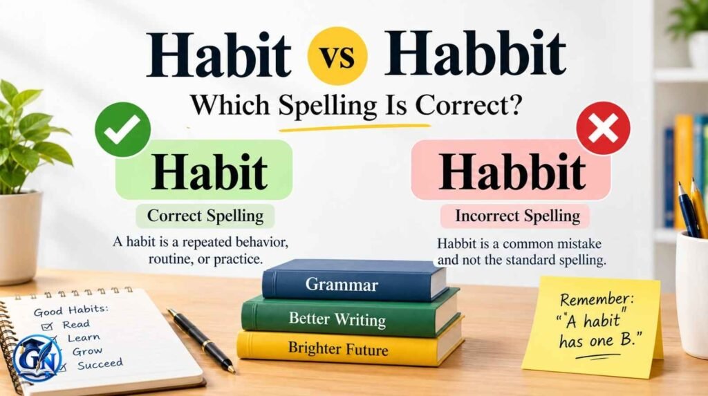 Habit vs Habbit