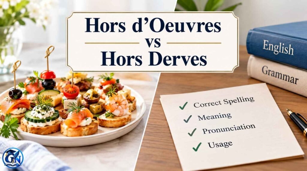 Hors d’Oeuvres vs Hors Derves
