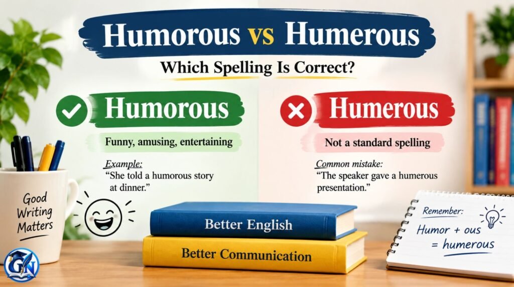 Humorous vs Humerous
