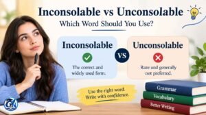Inconsolable vs Unconsolable