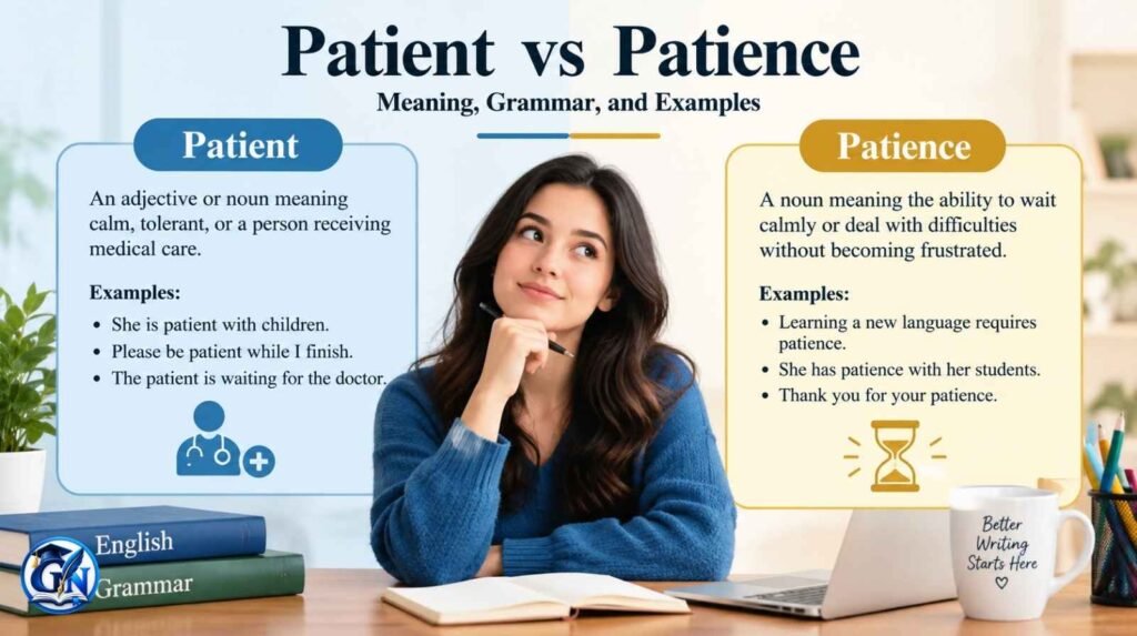 Patient vs Patience