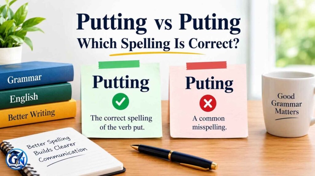 Putting vs Puting