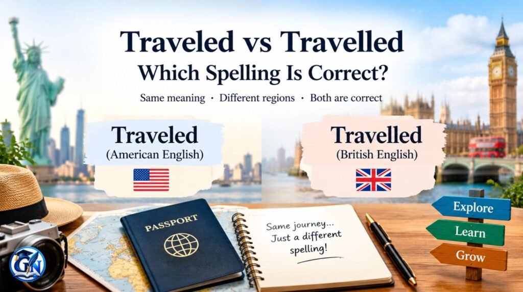 Traveled vs Travelled