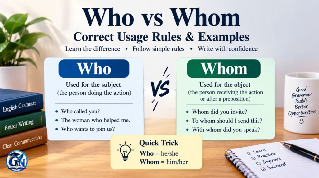 Who vs Whom